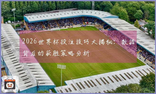 2026世界杯投注技巧大揭秘：数据背后的获胜策略分析
